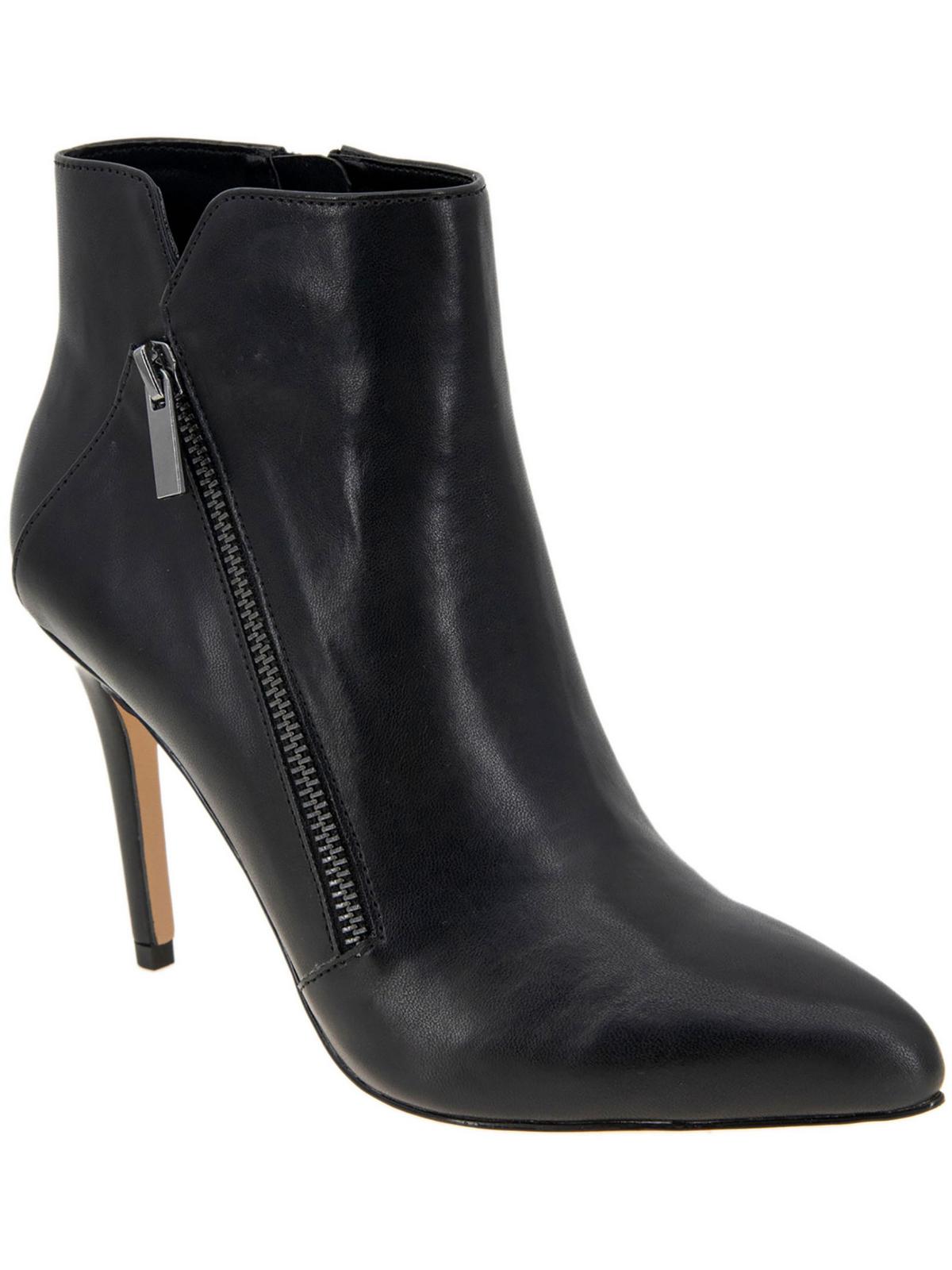 BCBGeneration Womens Huston Faux Leather Heels Booties